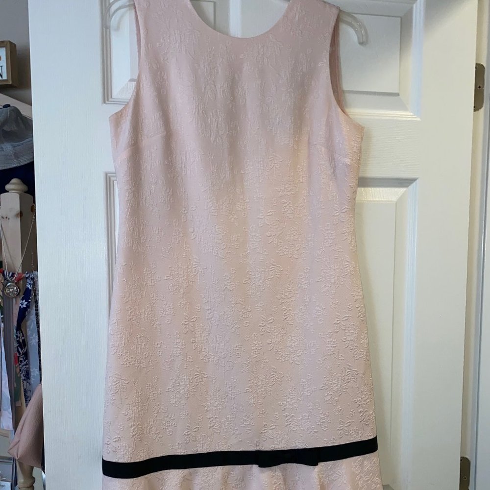 Karl Lagerfield pink lace dress
